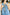 Tie-Front Denim Two-Piece Set