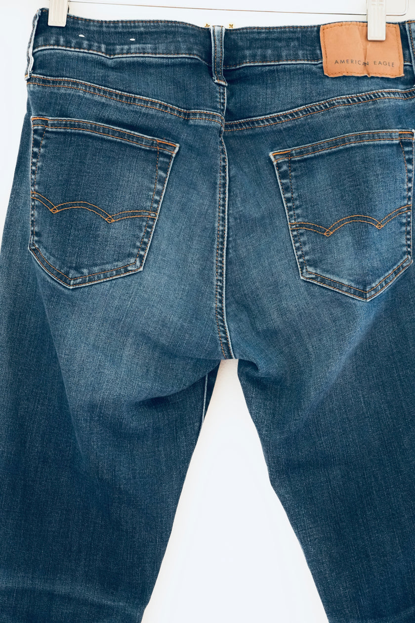 Men’s American Eagle Dark Wash Skinny Jeans Size 30/32