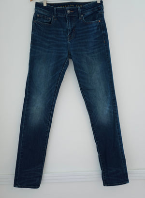 Men’s American Eagle Dark Wash Skinny Jeans Size 30/32