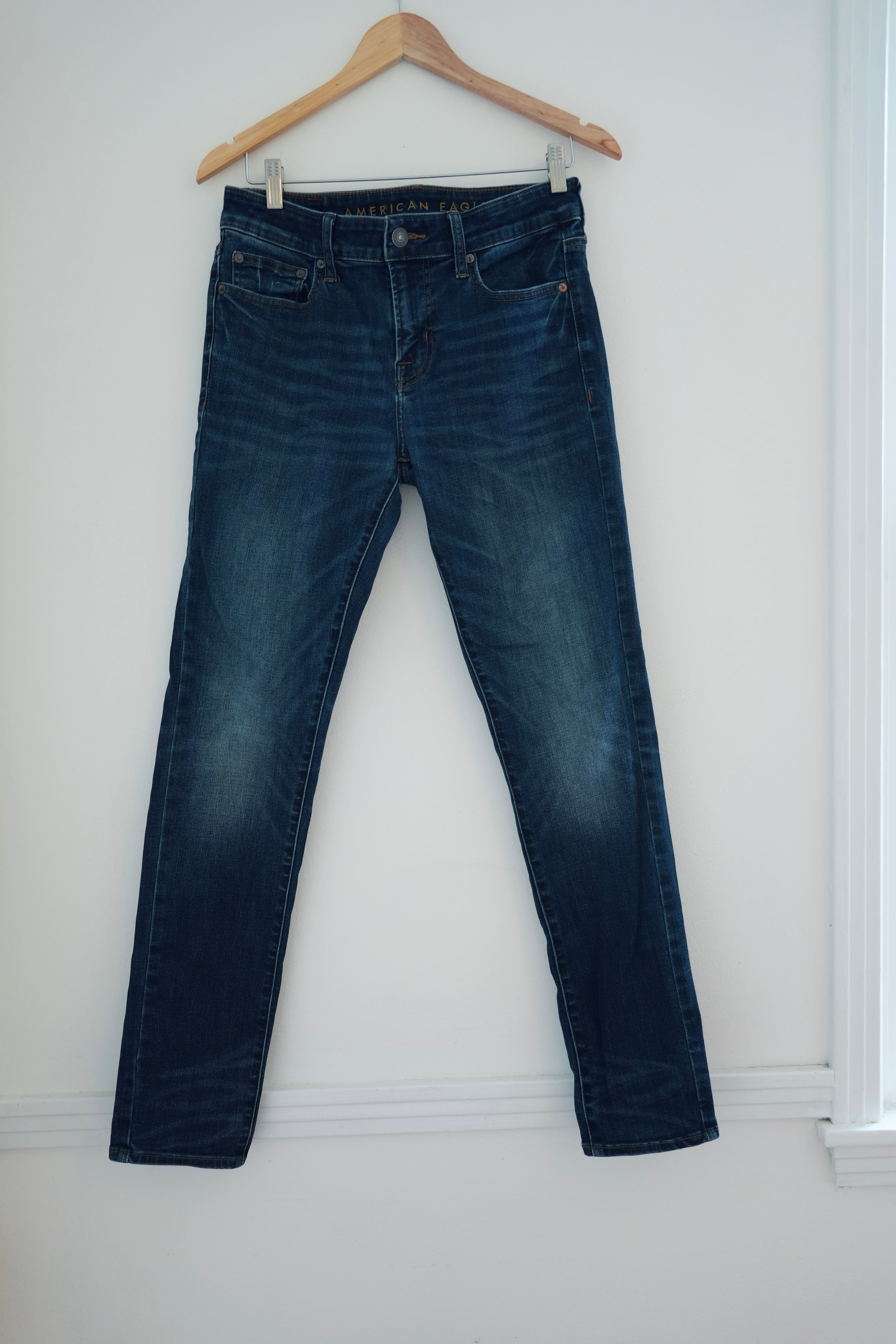 Men’s American Eagle Dark Wash Skinny Jeans Size 30/32
