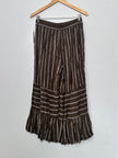 Cato Green Ruffled Wide leg Culotte Pants Size Small