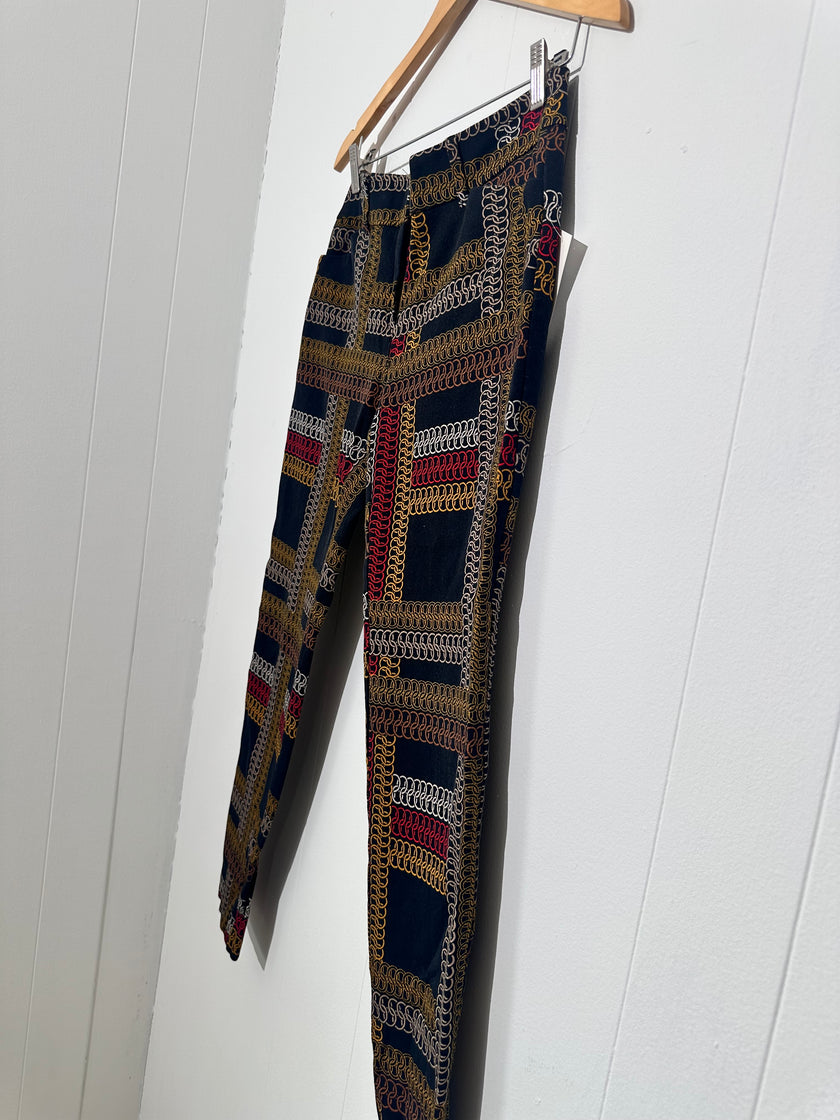 New York and Company Multi colored dress pants size 6