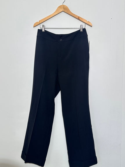 Monroe & Main Black Dress Slacks size 10