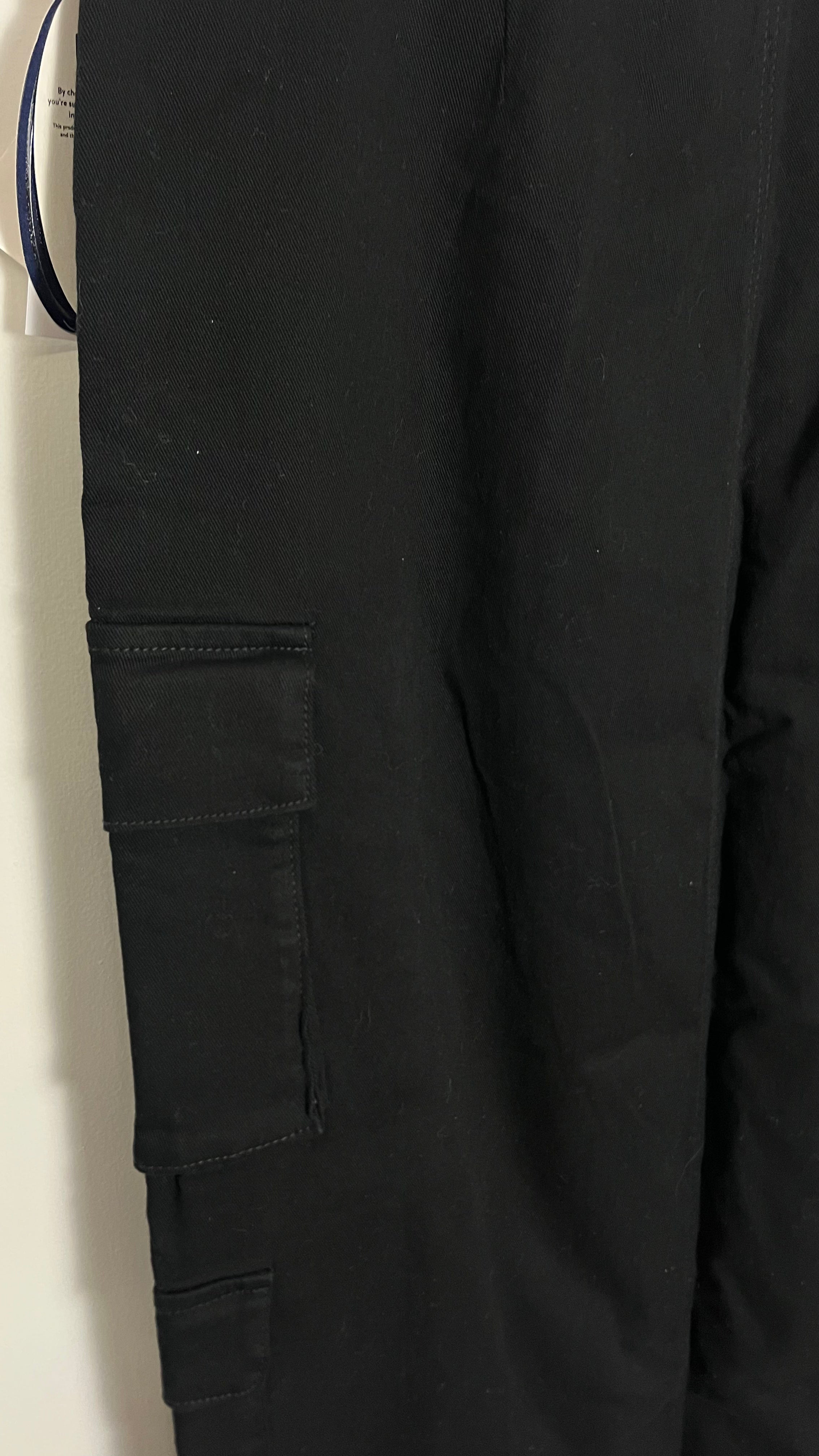 Scoop Black Cargo Denim Maxi Skirt Size 14