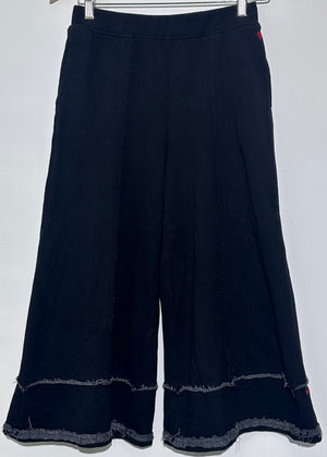 Black Bell Bottom/ palazzo style pants Peace Love World Size XXS