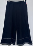 Black Bell Bottom/ palazzo style pants Peace Love World Size XXS