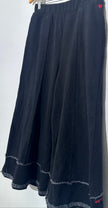 Black Bell Bottom/ palazzo style pants Peace Love World Size XXS
