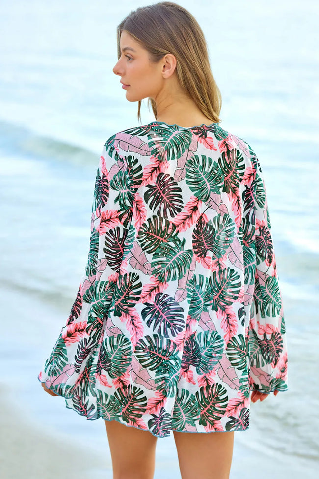 Printed Swim Cover Up