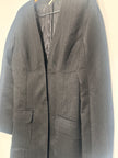Leon Max Womens Black Tailored Peacoat size 10