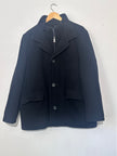 Nautica Black notched lapel Peacoat Large