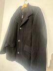 Nautica Black notched lapel Peacoat Large