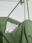 Alfred Angelo Green spaghetti strap chiffon evening dress Size 12