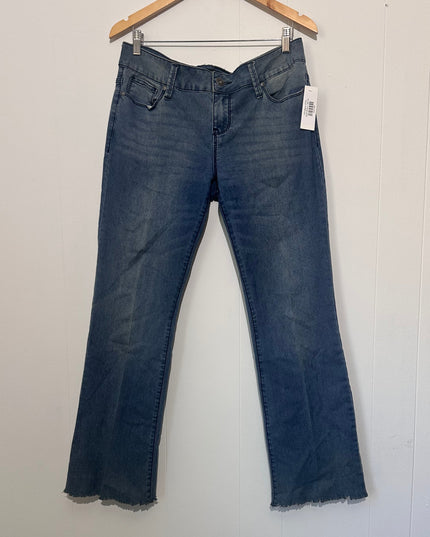 Guess Blue Jeans Medium Rise Boot Sarah Fit US 31