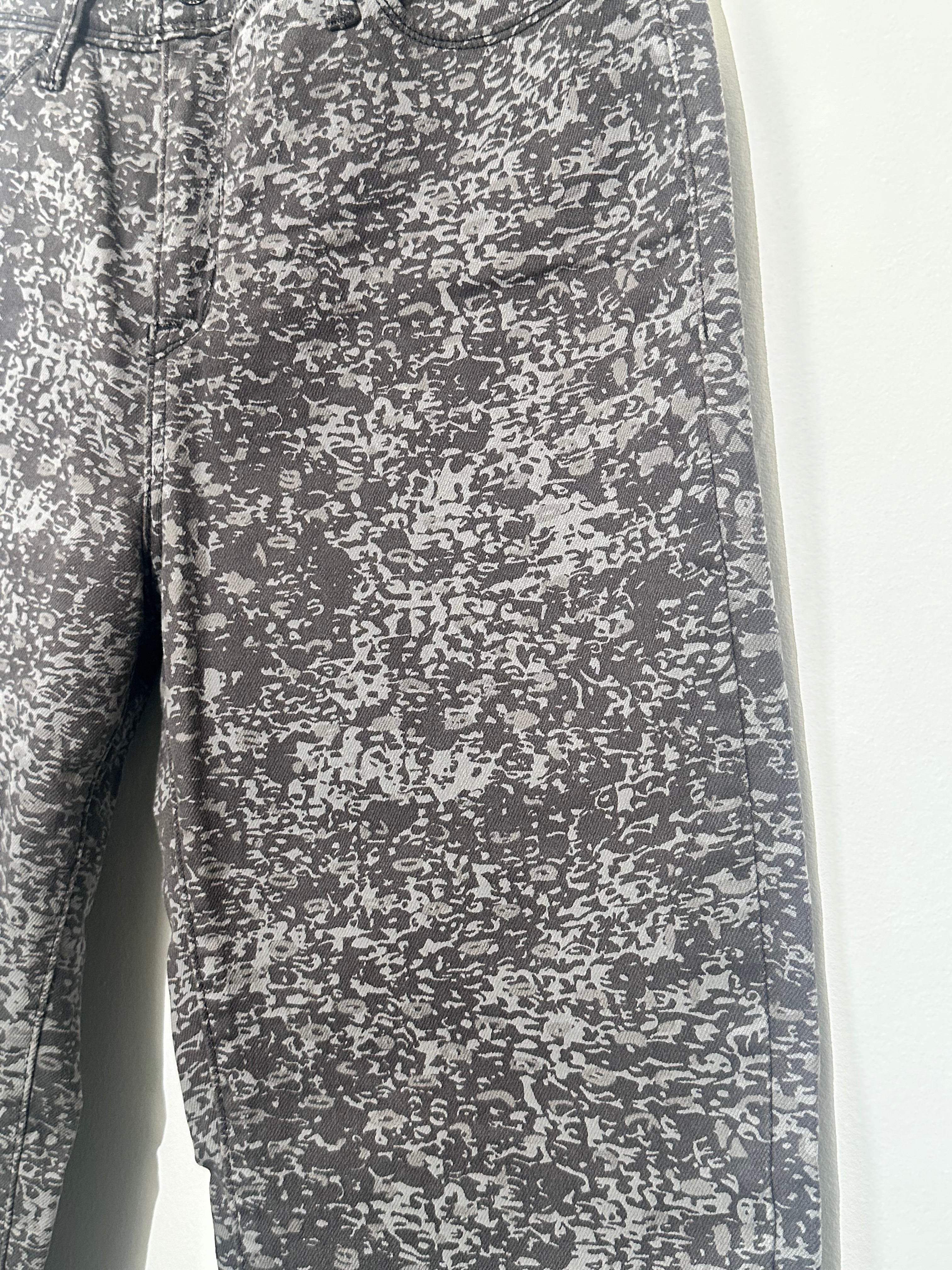 Levi gray Jacquard camo jeans 10M W30L32