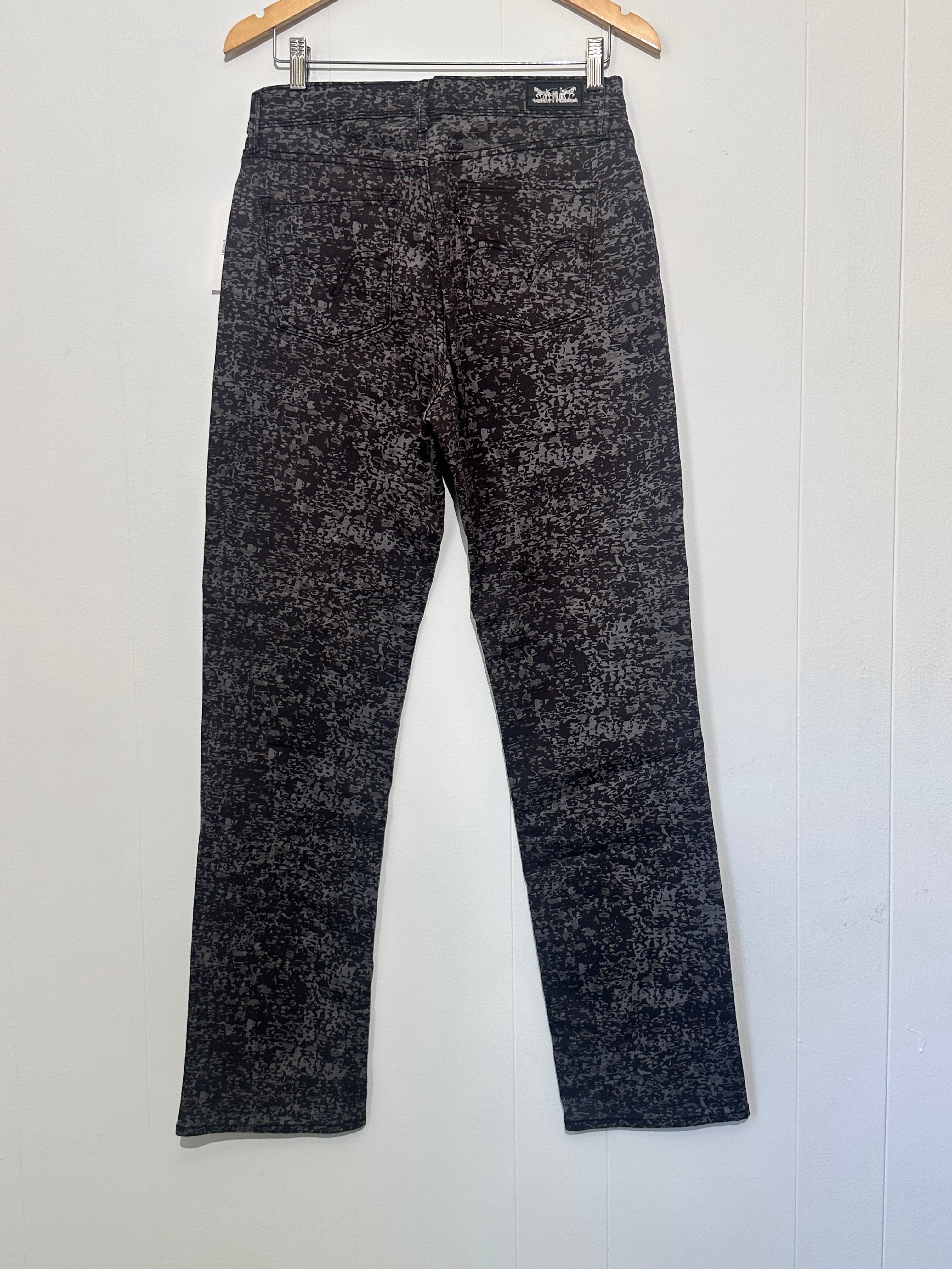 Levi gray Jacquard camo jeans 10M W30L32