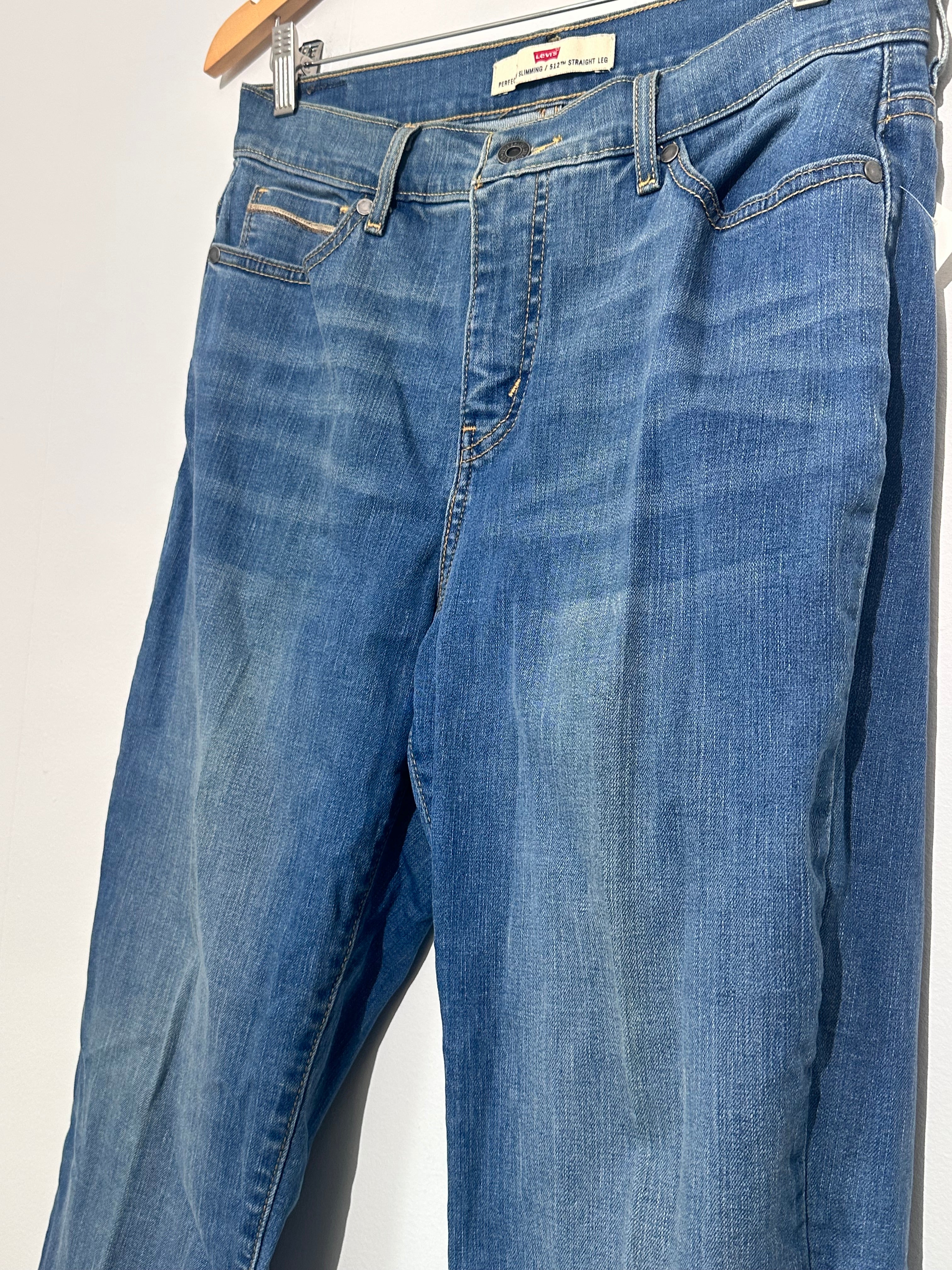 Levi's Perfect Slimming 512 Straight Leg Jeansize 10M