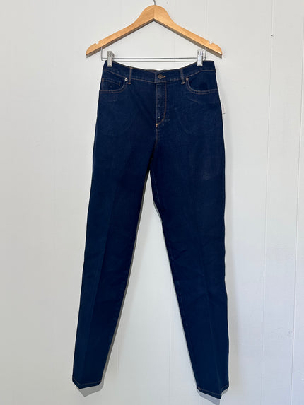 Gloria Vanderbilt Dark wash denim jeans size 8