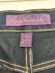 Gloria Vanderbilt Dark wash denim jeans size 8