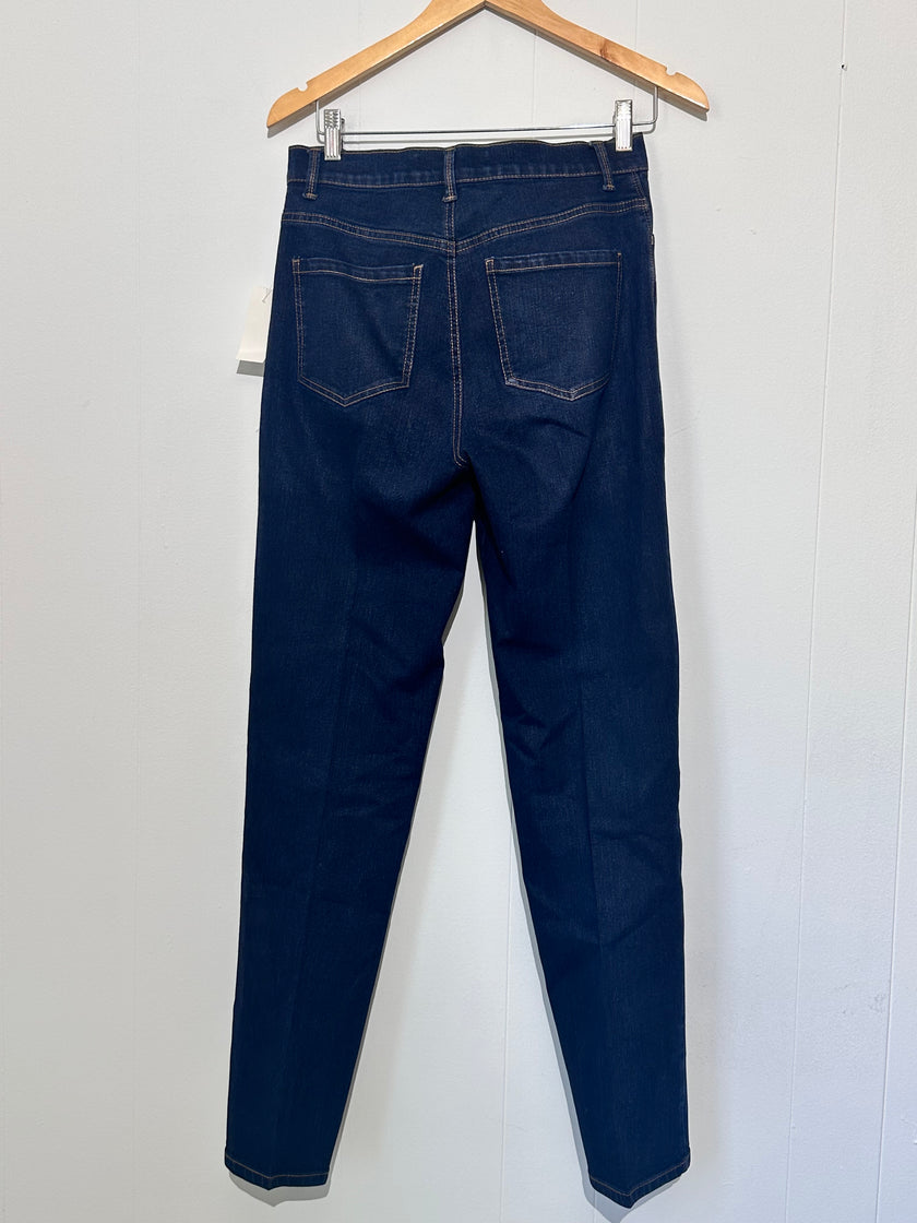 Gloria Vanderbilt Dark wash denim jeans size 8