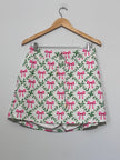 Jess Lea Pink Bow Quilted Skort XL
