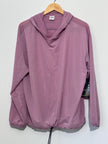 Avia Mauve Lightweight Hooded Pullover Jacket Large