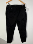 American Bazi Black High Rise Skinny Jeans 2XL