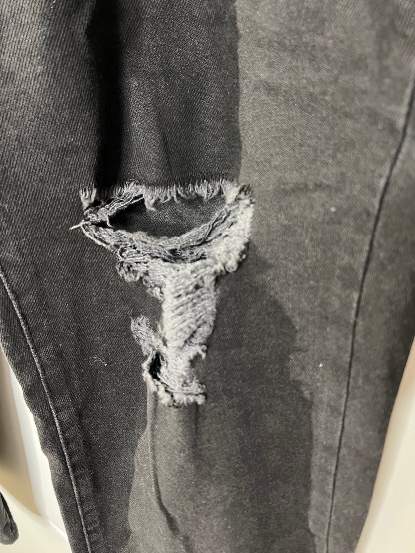 True Craft High Rise Straight Leg Black Jeans Size 22W