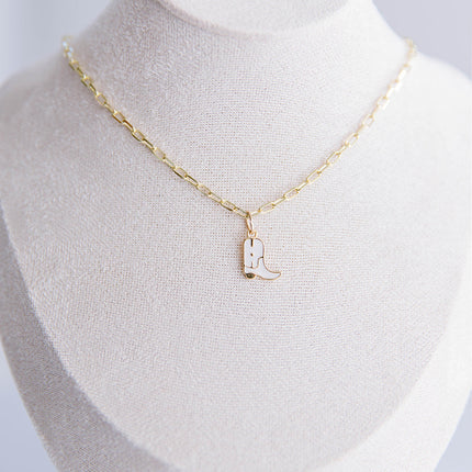 Enamel Boot Charm