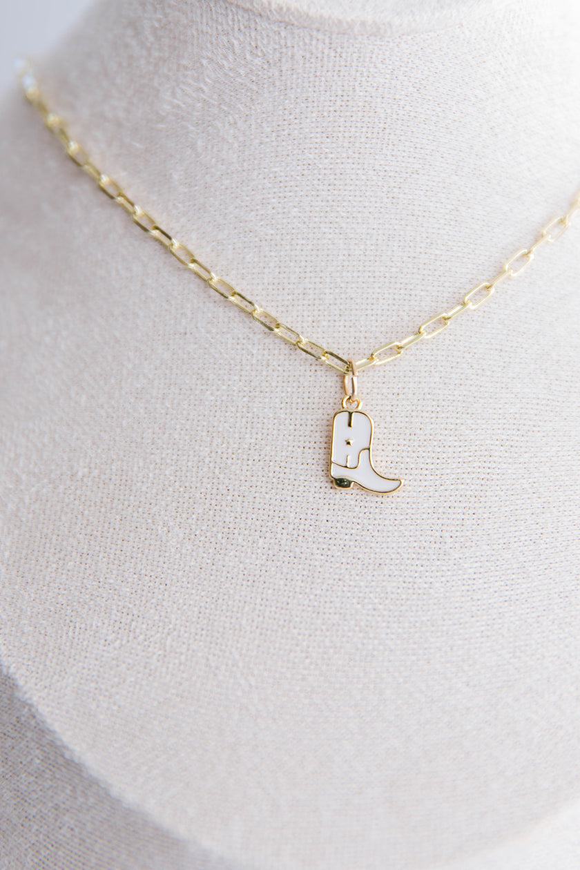 Enamel Boot Charm