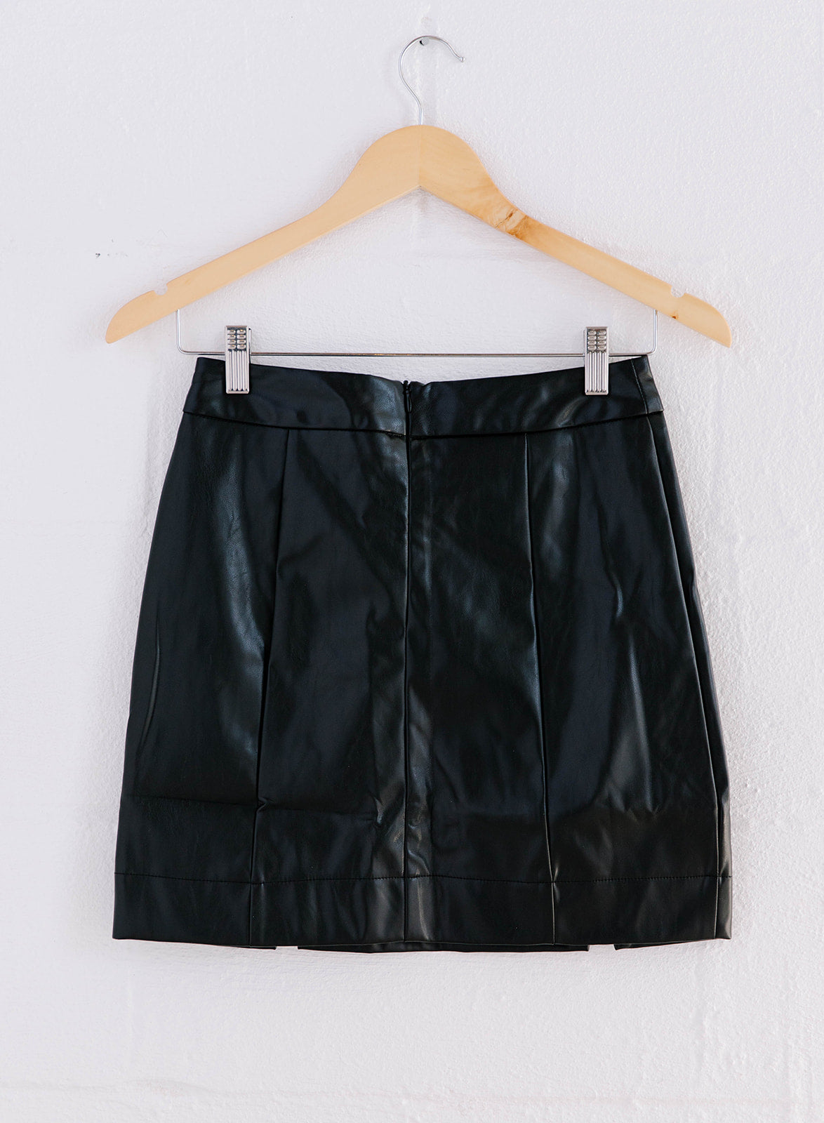 PU Leather Mini Skirt