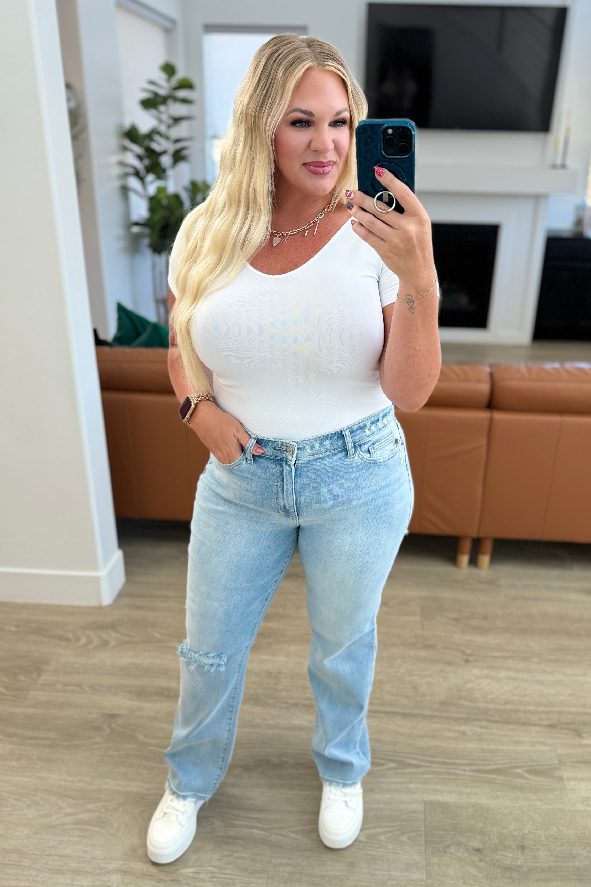 Judy Blue - Parker High Rise 90's Straight Jeans