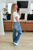 Judy Blue - Katrina High Waist Distressed Denim Trousers