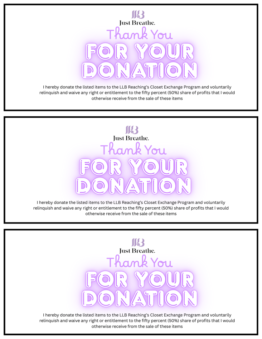 Reaching's Closet Exchange Form