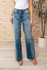 Judy Blue - Katrina High Waist Distressed Denim Trousers