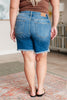 Judy Blue - Kelsey Mid Rise Distressed Cutoff Shorts