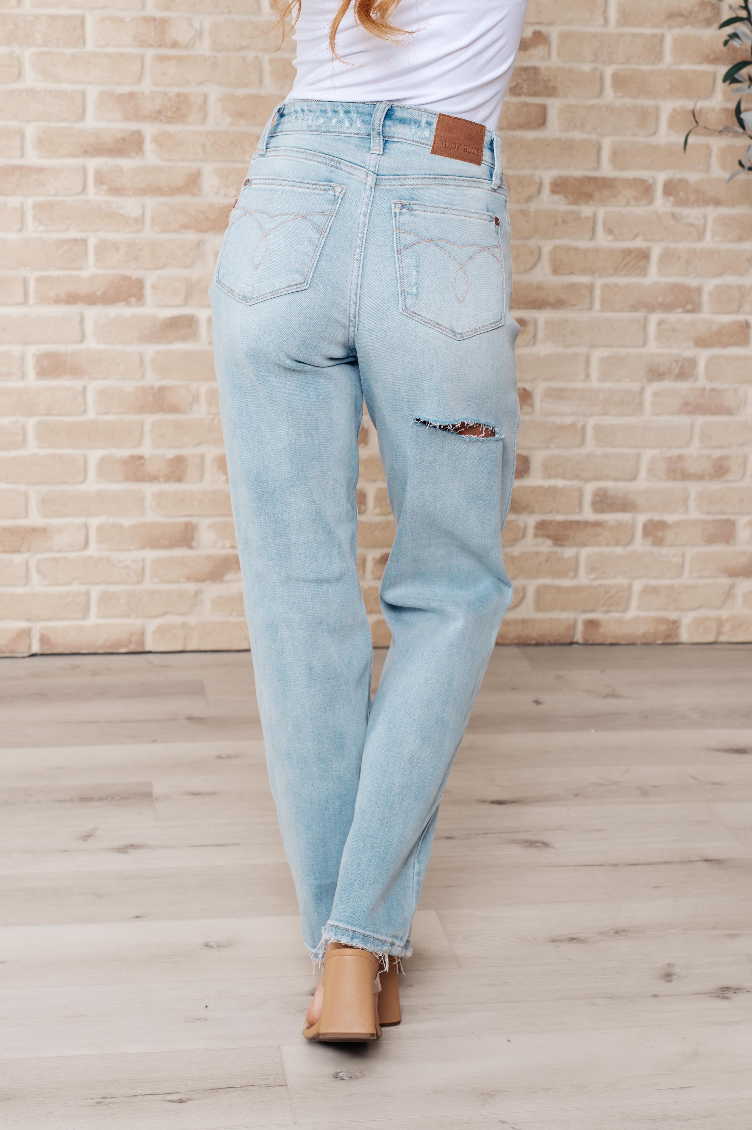 Judy Blue - Parker High Rise 90's Straight Jeans