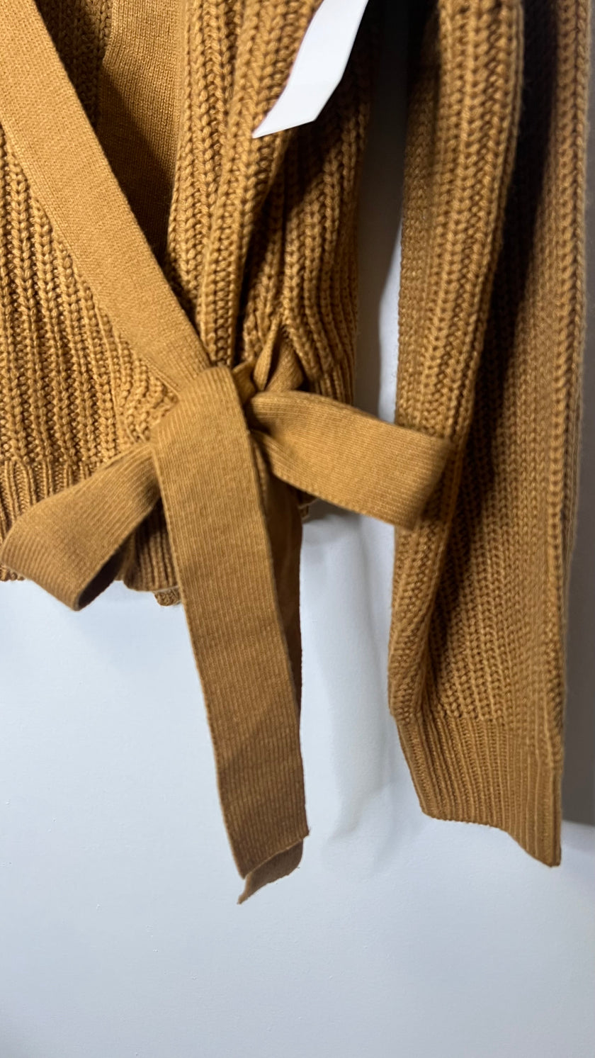 Ashley Stewart Chipmunk Brown Ribbed Knit Cropped Sweater - Size 2XL