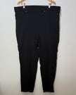 89th + Madison Black Pull-On Stretch Pants Straight Leg Size 3X