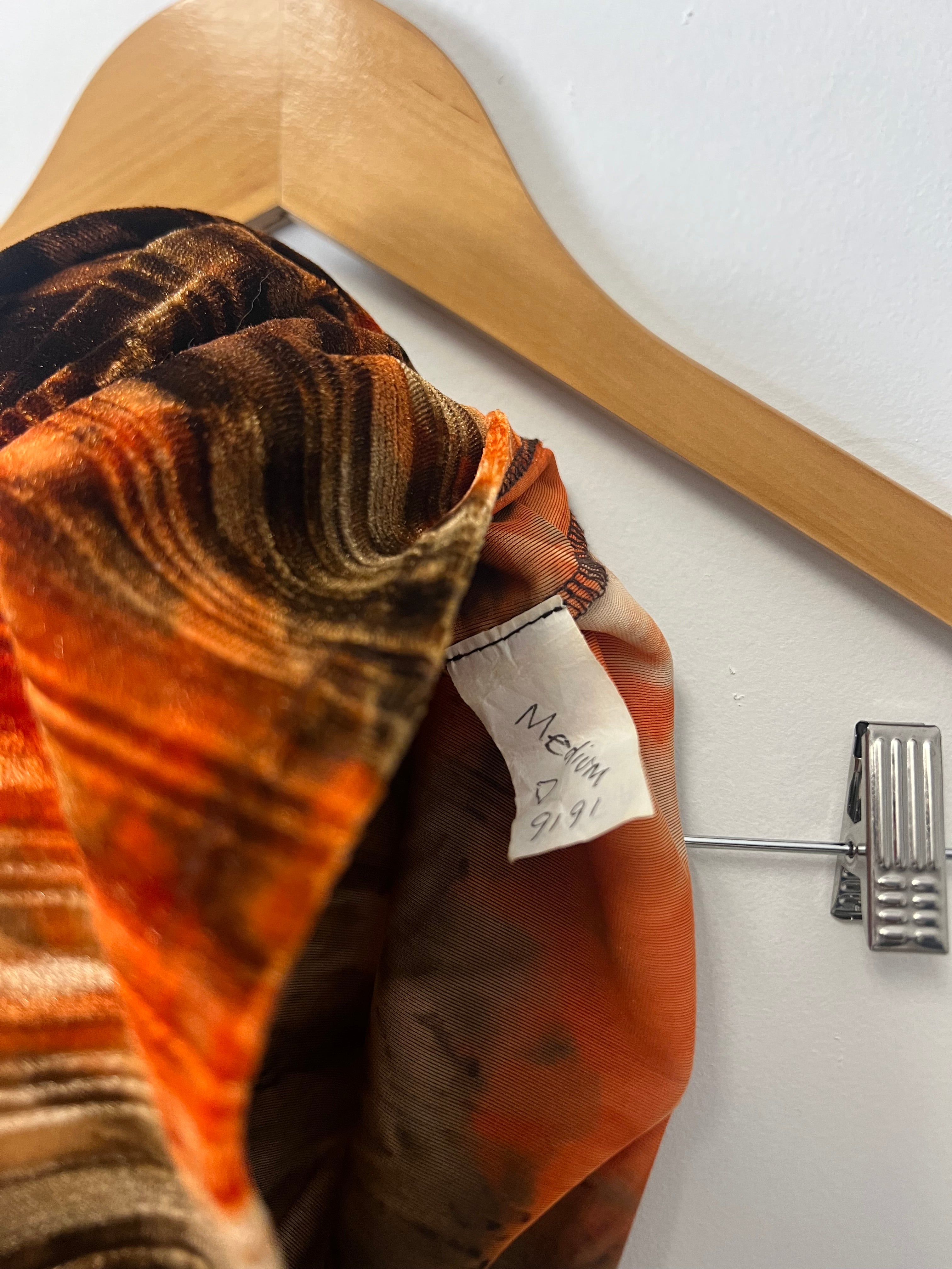 Monaco Long Sleeve Red Wrap Dress Size Medium