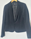 7th Avenue Suiting Collection New York & Company Tailored Black Blazer Size 8