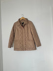 Issac  Mizrahi Live Tan Puffer Jacket size Medium