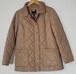 Issac Mizrahi Live Tan Puffer Jacket size Medium