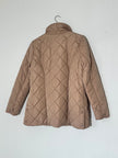 Issac  Mizrahi Live Tan Puffer Jacket size Medium