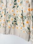 Francesca's Embroidered Daisy Jacket Size Large