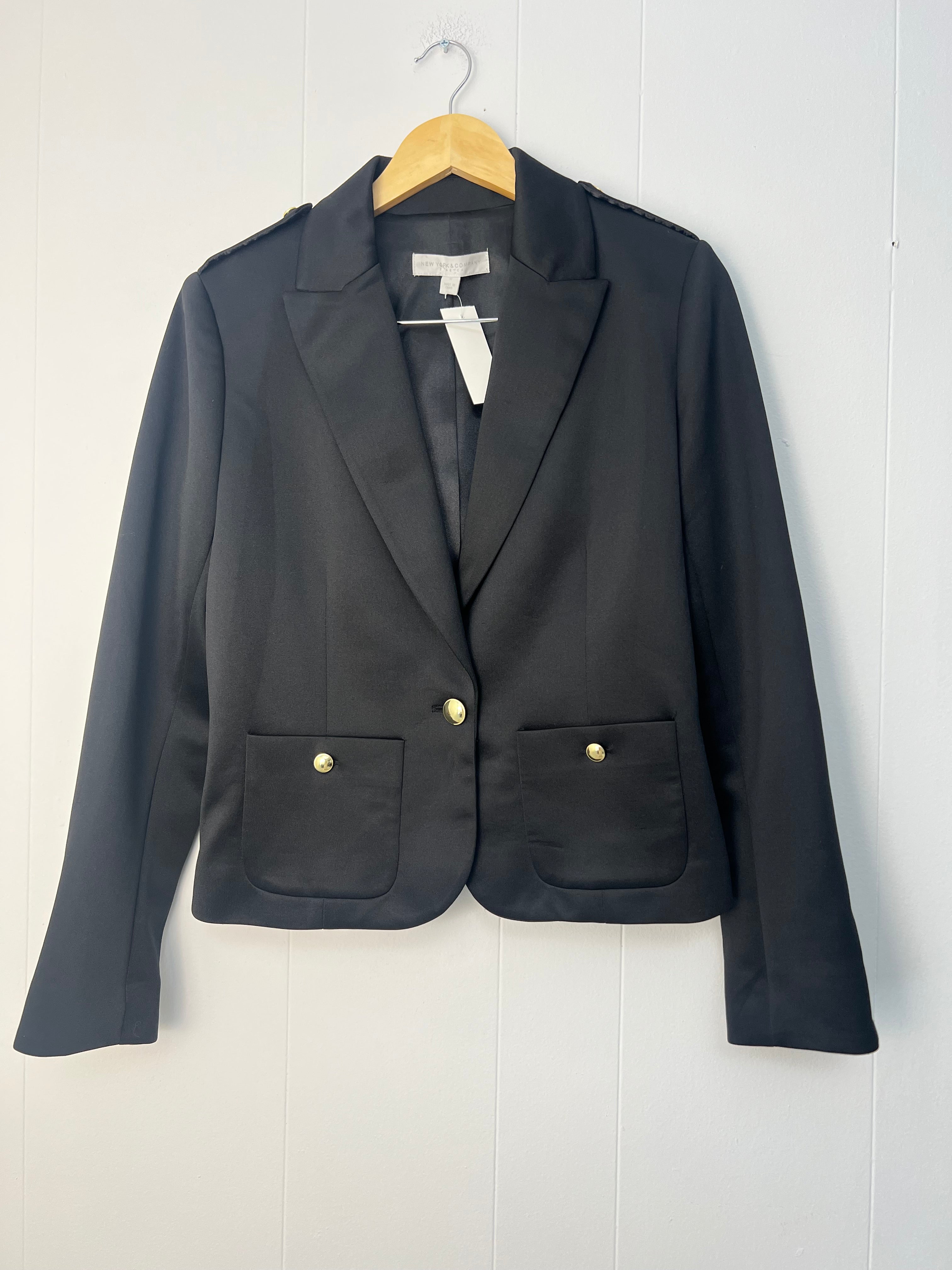 New York & Company Black Blazer Size 10