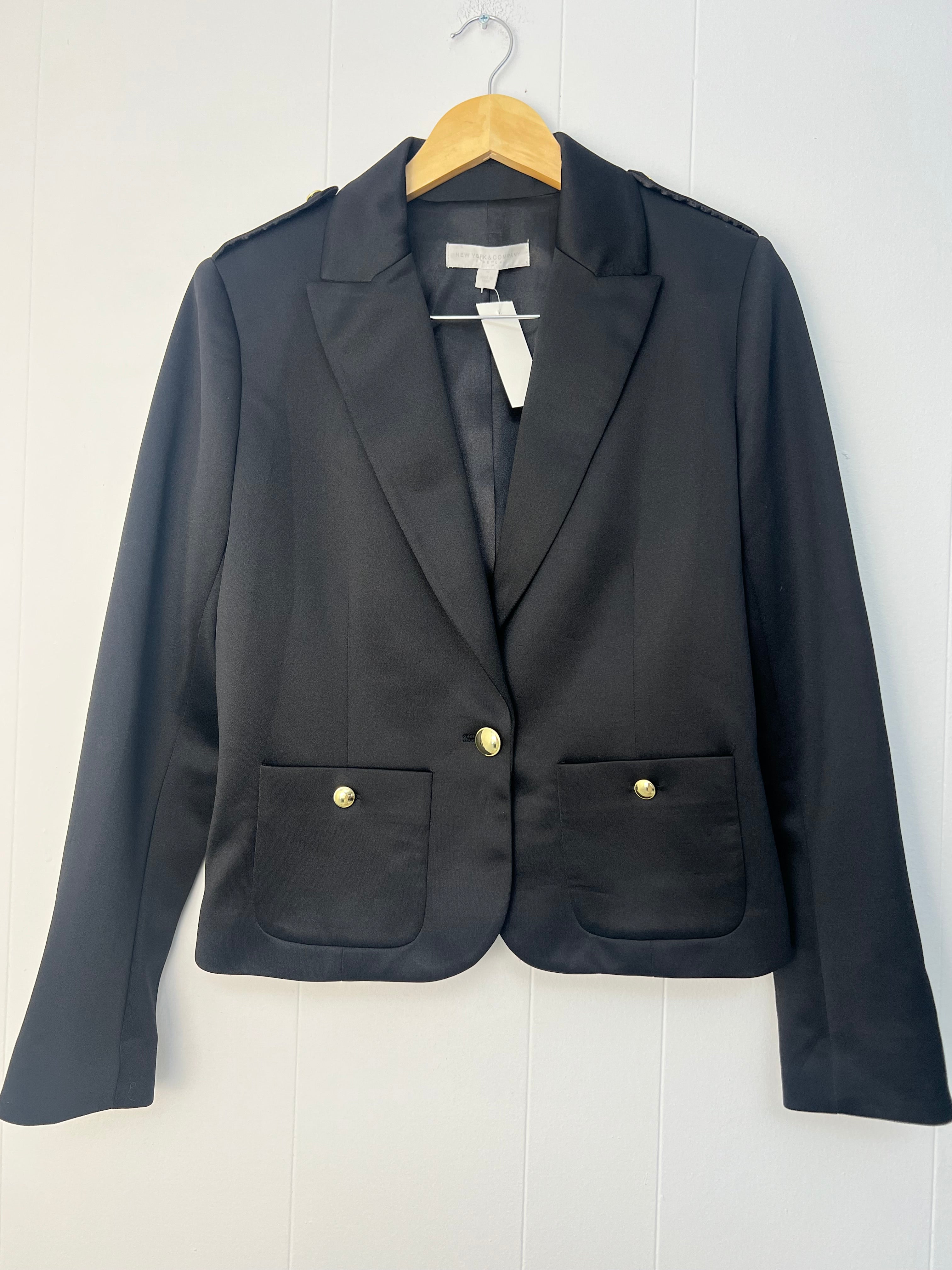 New York & Company Black Blazer Size 10