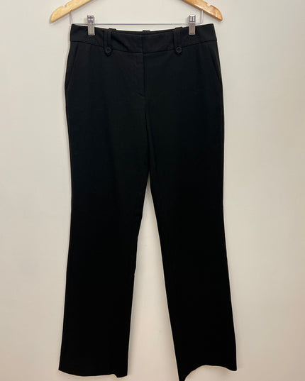 Talbots Black Signature Boot Leg Trousers Size 4