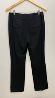 Talbots Black Signature Boot Leg Trousers Size 4