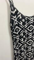 Wet Seal Black and White Maxi Dress Size Medium