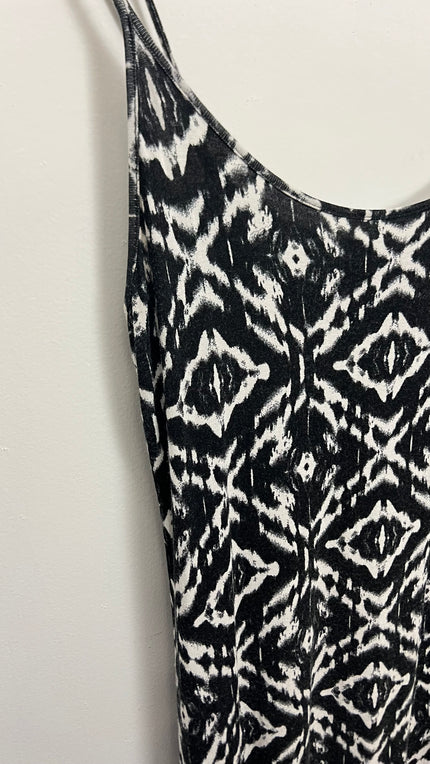Wet Seal Black and White Maxi Dress Size Medium